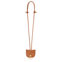 Le Pliage Xtra Key ring , Cashew - Leather