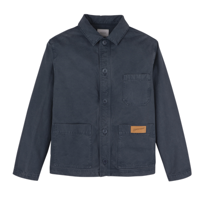 Jacket , Slate - Overdyed cotton