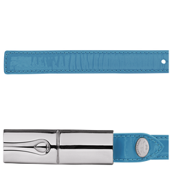 Le Roseau Ladies' belt , Azure - Leather