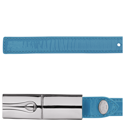 Dameng&uuml;rtel Le Roseau , Leder - Azurblau