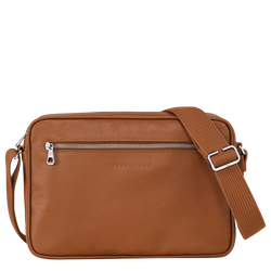 Le Foulonn&eacute; M Camera bag , Caramel - Leather