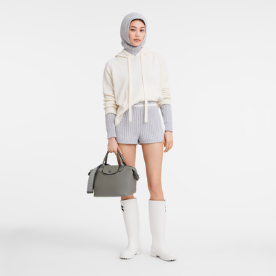 Le Pliage Xtra Tas met handgreep aan de bovenkant S, Grijs
