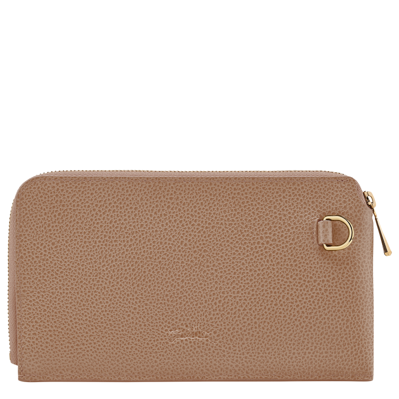 Le Foulonné Pouch , Biscuit - Leather  - View 2 of  2