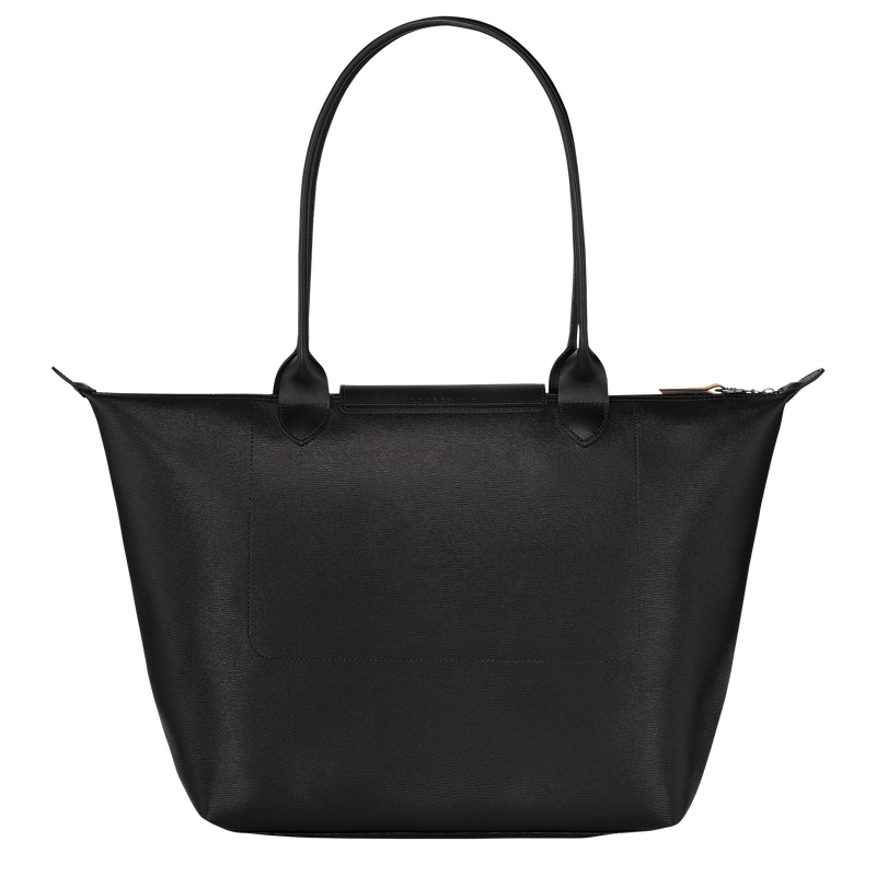 Le Pliage City L Tote bag , Black - Canvas  - View 4 of 4