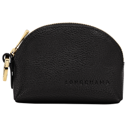 Le Foulonné Coin purse , Black - Leather