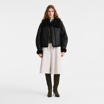 Blouson , Cuir - Eb&egrave;ne