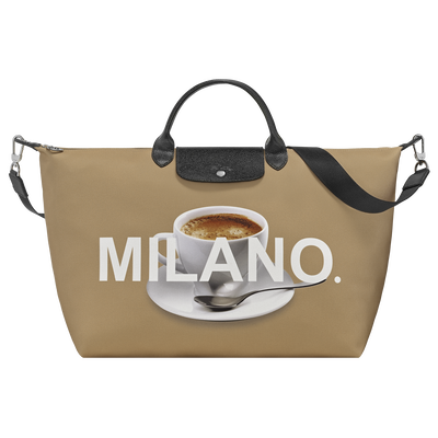Borsa da viaggio L Le Pliage Du Monde , Tela - Caffe