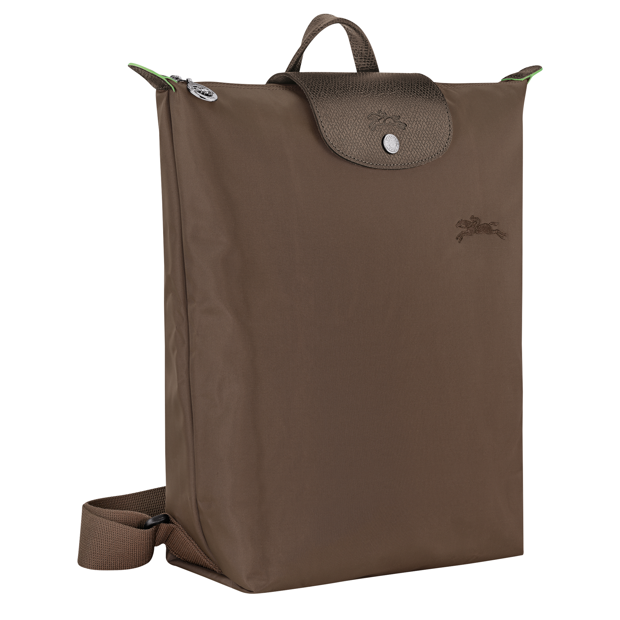 Backpack M, Terra - View 3 of 
        7 - zoom in Le Pliage Green Backpack M, Terra