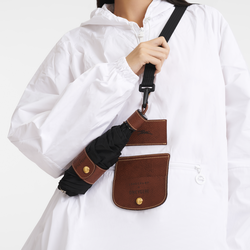 Longchamp X D'heygere Regenschirm, Schwarz
