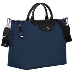 Le Pliage Energy 手提包 XL , 海軍藍色 - 再生帆布