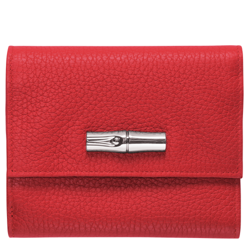 Portefeuille compact, Rouge Vue 1 de Portefeuille compact, Rouge, hi-res