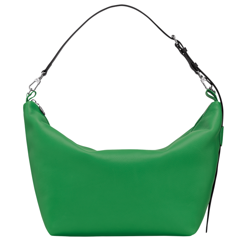 Schultertasche M Le Slouchy , Leder - Grün  - Ansicht 1 von 2