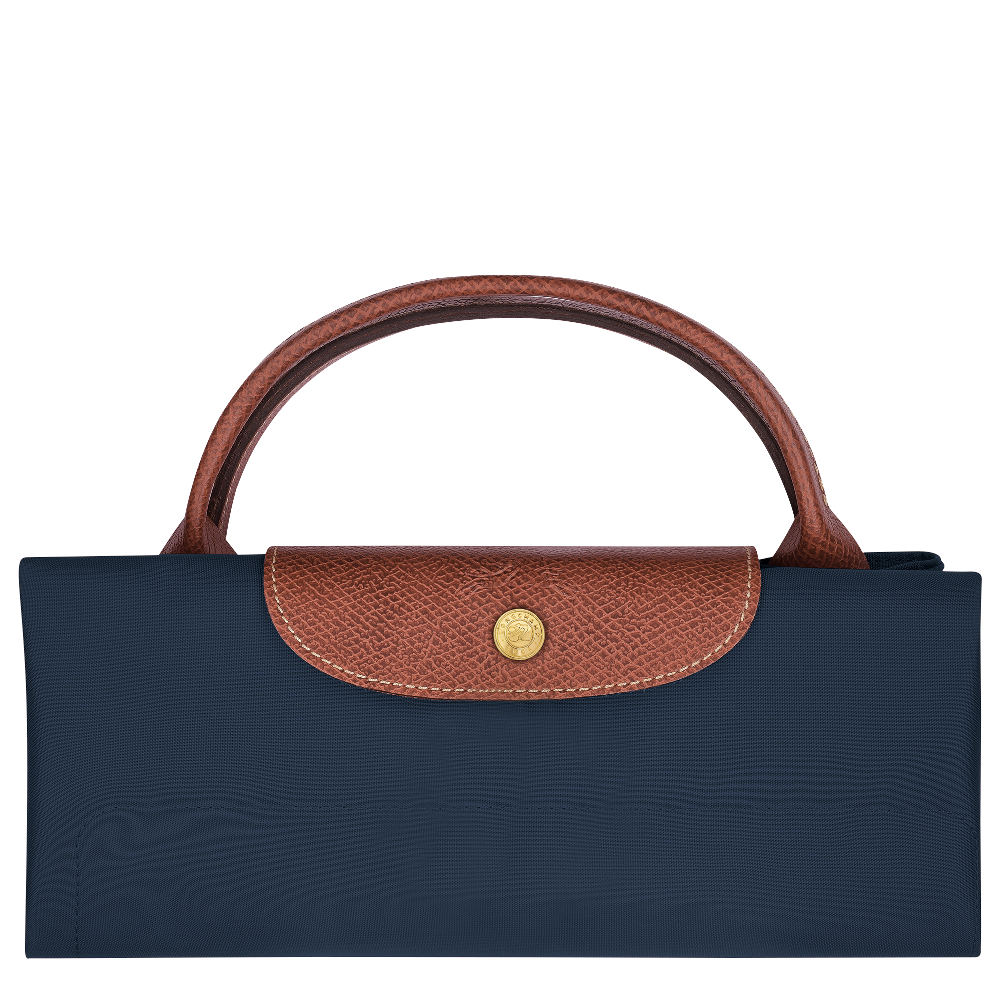 Le Pliage Original M Handbag Navy - Recycled canvas (L1623089P68