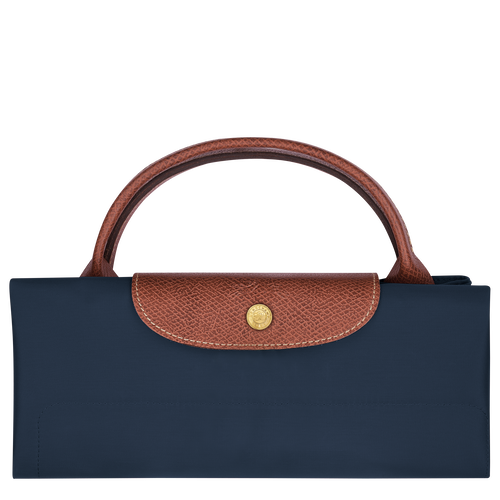 Le Pliage Original M Travel bag , Navy - Recycled canvas - View 7 of  7