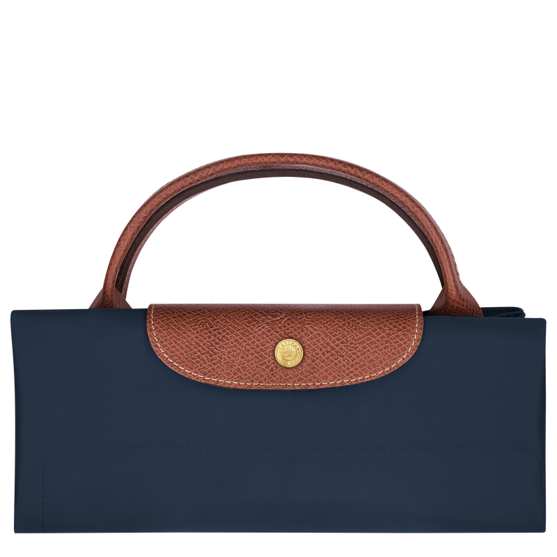 Le Pliage Original Travel bag expandable Navy - Recycled canvas