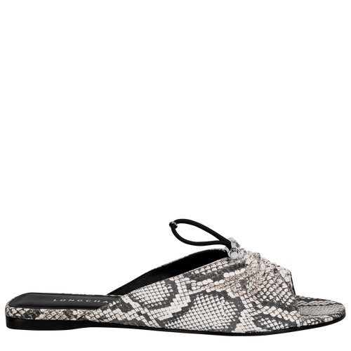 Mules, Noir/Blanc Vue 1 de Mules, Noir/Blanc, hi-res