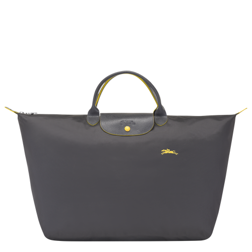 Travel bag L Le Pliage Club Gun metal (L1624619300) | Longchamp US