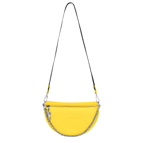 Smile S Crossbody bag Yellow - Leather | Longchamp US