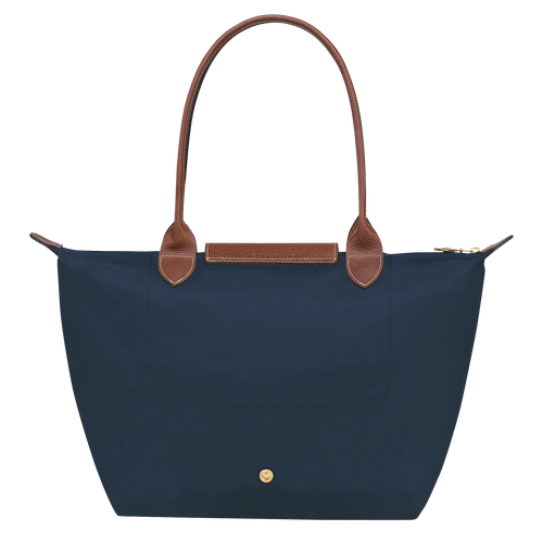 Le Pliage Original M Tote bag , Navy - Recycled canvas - View 4 of 6