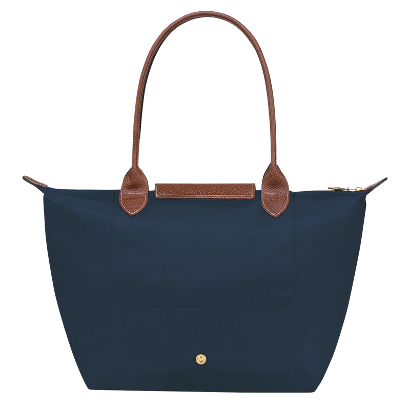 Le Pliage Original M Tote bag , Navy - Recycled canvas  - View 4 of 6