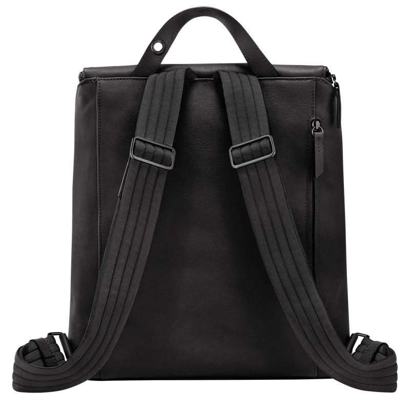 Longchamp 3D M Backpack , Black - Leather  - View 4 of 5