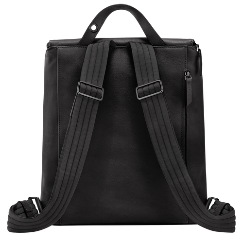 Longchamp 3D M Backpack , Black - Leather - View 4 of  5