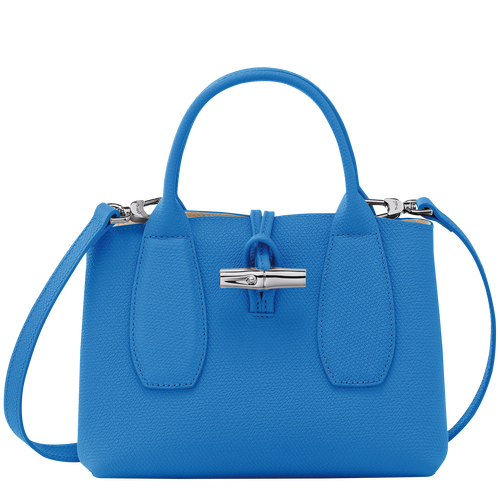 Roseau S Handbag , Cobalt - Leather - View 1 of 3