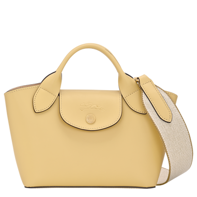 &Eacute;pure XS Tote bag , Hay - Leather