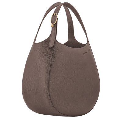 Le Foulonné Handbag S, Taupe