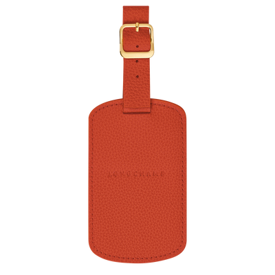 Porte-adresse Le Foulonné , Cuir - Paprika