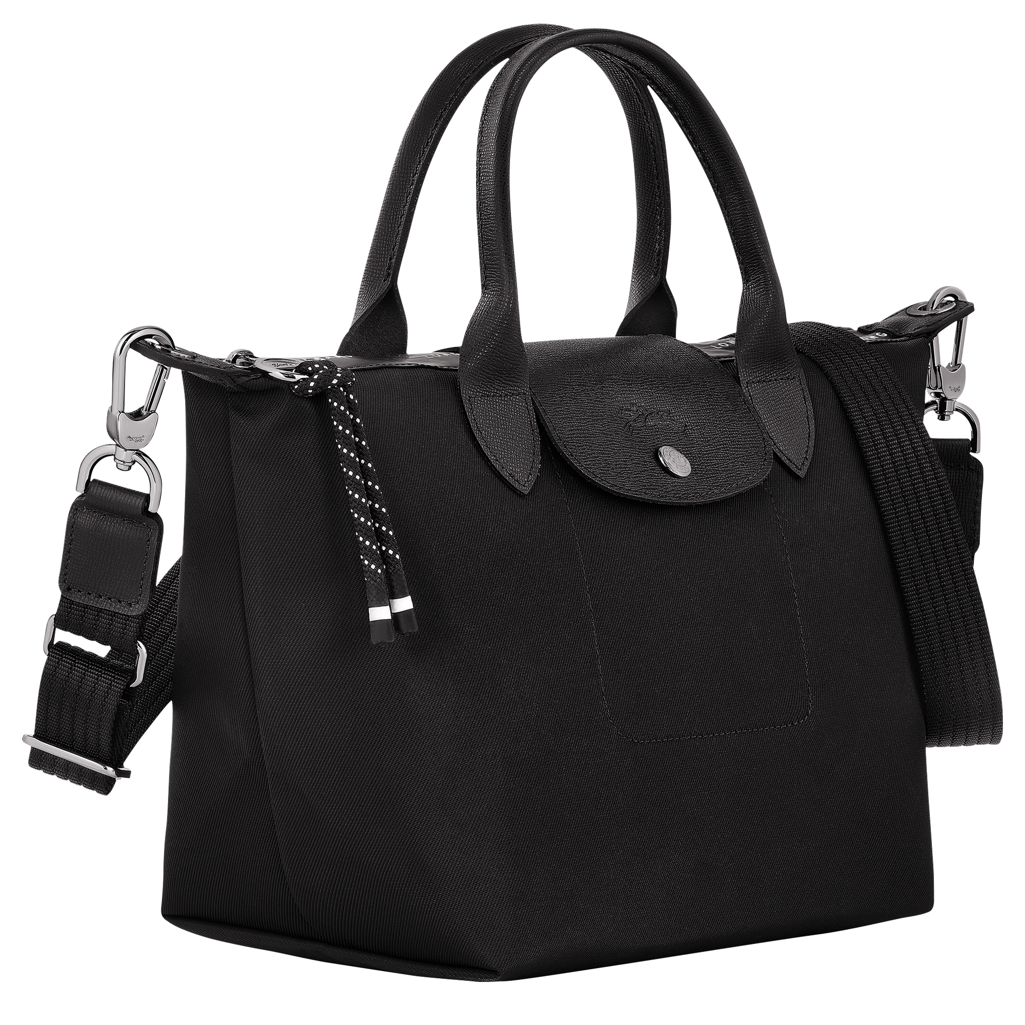 Le Pliage Energy Bolso con asa superior S, Negro