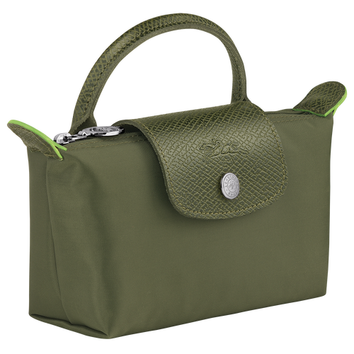 Le Pliage Green 附提把的小袋子, 森林綠