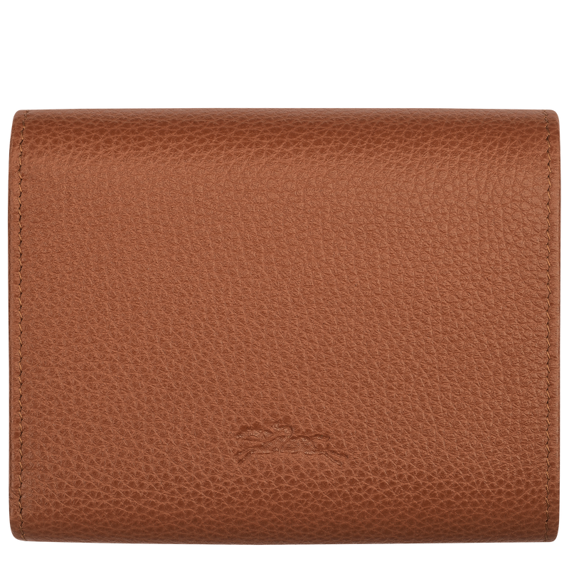 Le Foulonné Wallet , Caramel - Leather  - View 2 of 4