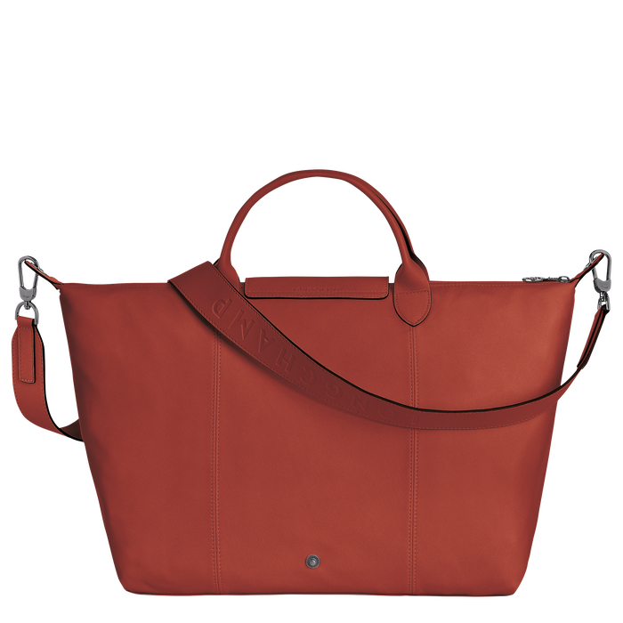 Top handle bag L Le Pliage Cuir Sienna (L1630757003) | Longchamp GB