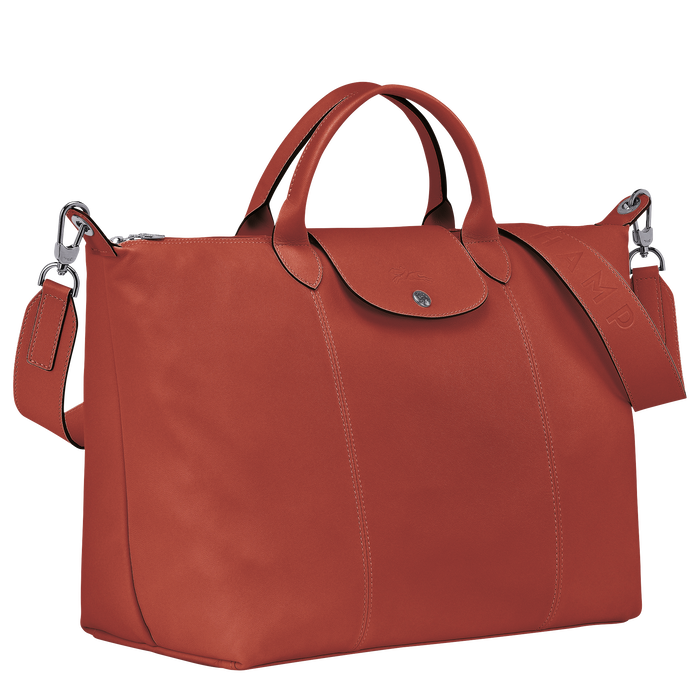 Top handle bag L Le Pliage Cuir Sienna (L1630757003) | Longchamp GB Top handle bag L Le Pliage Cuir Sienna (L1630757003) | Longchamp GB