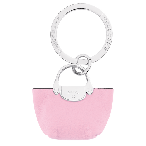 Le Pliage Cuir Key rings , Pink - Leather - View 1 of  1