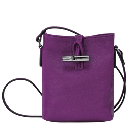 Roseau XS Crossbody bag , Violet - Leather