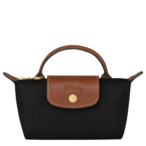 Le Pliage Original Bolso pequeño con asa , Lona reciclada - Negro - Vista 1 de 6