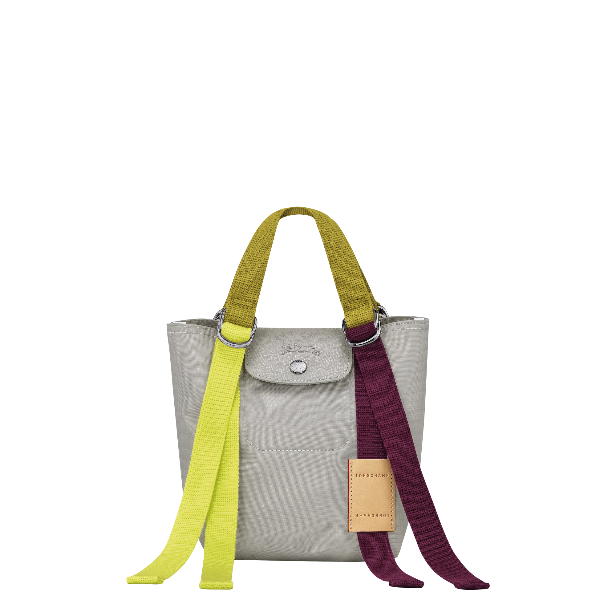 Sac longchamp gris et jaune cheap