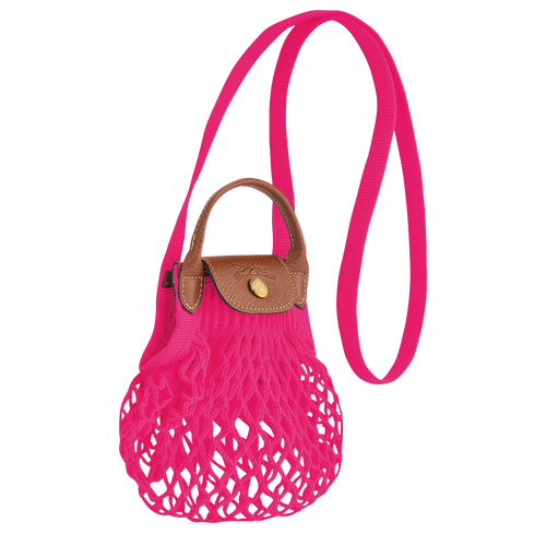 Le Pliage Filet XS Mesh bag , Candy - Canvas - View 3 of  4