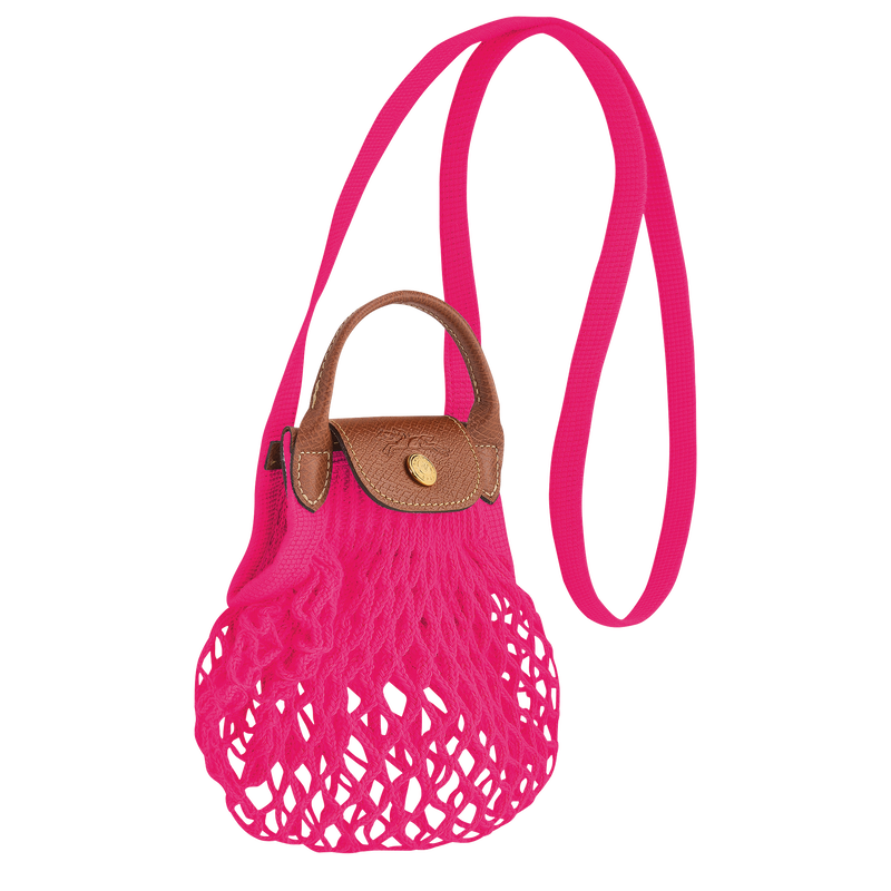 Le Pliage Filet XS Mesh bag , Candy - Canvas  - View 3 of  4