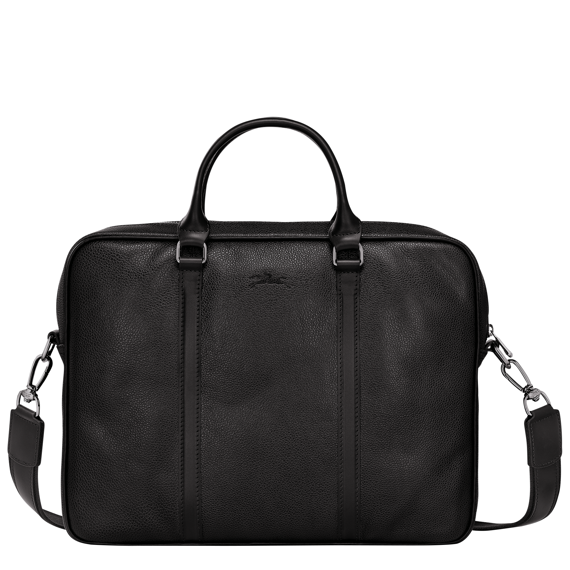 Briefcase XS, Black - View 4 of
5 - zoom in Le Foulonné Briefcase XS, Black