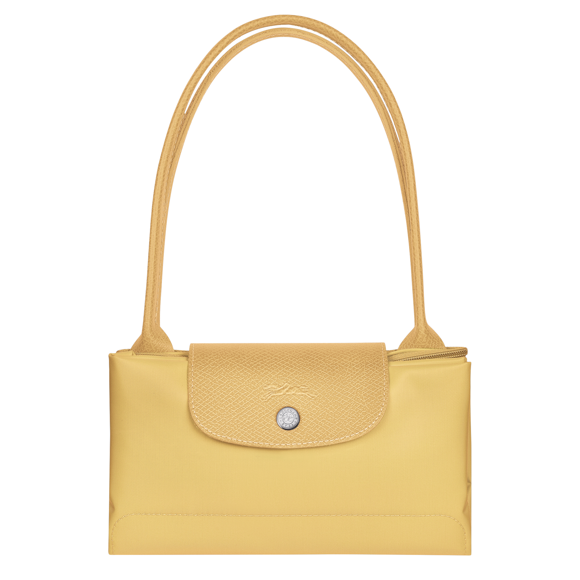 Le Pliage Green M Tote bag Wheat - Recycled canvas (L2605919A81)