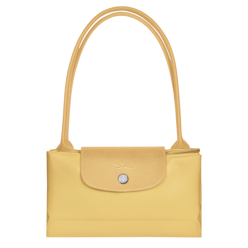 Le Pliage Green M Tote bag , Wheat - Recycled canvas - View 4 of  4