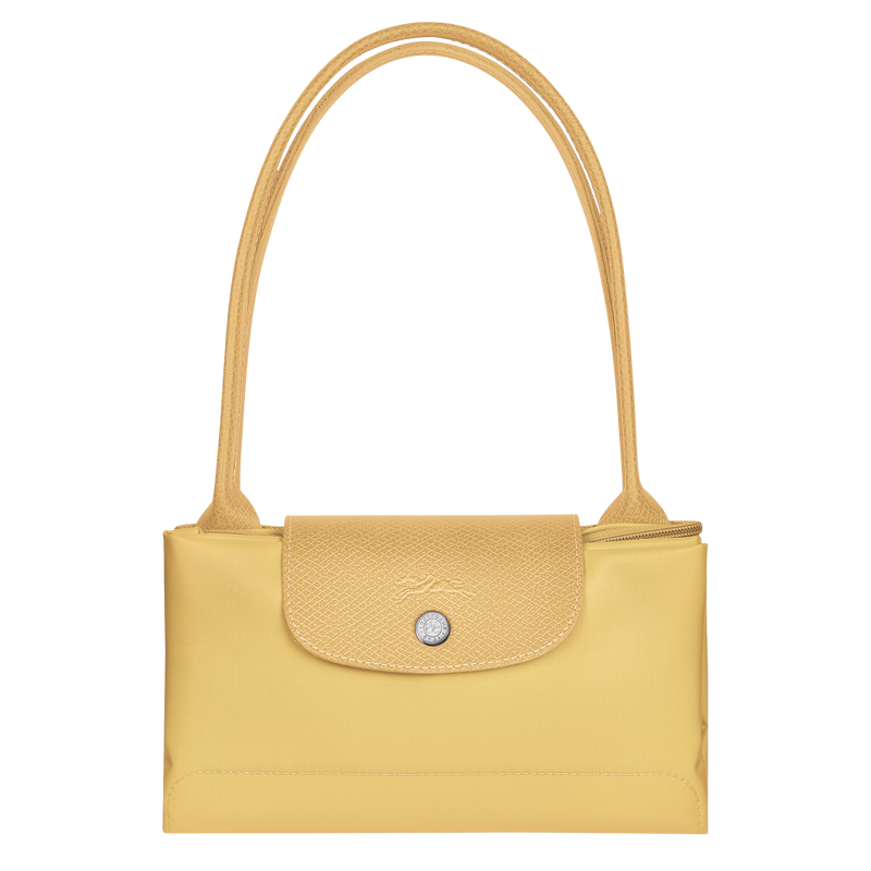 Le Pliage Green M Tote bag , Wheat - Recycled canvas  - View 4 of  4