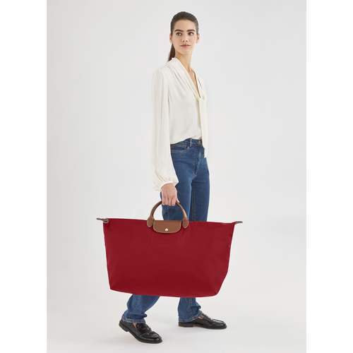 Sac De Voyage Xl Le Pliage Rouge L1625089545 Longchamp Fr