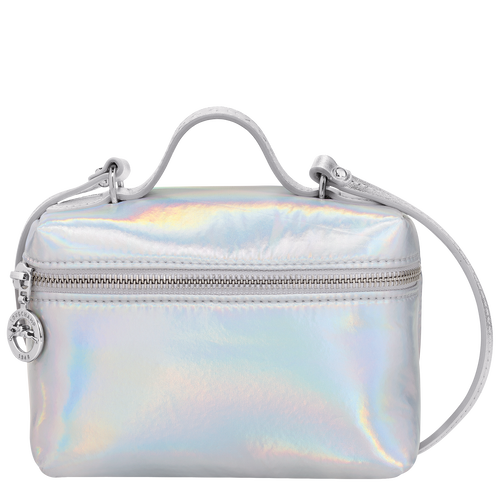 Sac bandoulière XS Le Pliage Collection , Toile - Argent - Vue 1 de 4