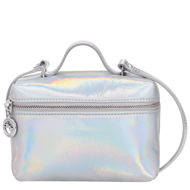 Le Pliage Collection XS Crossbody bag , Silver - Canvas  - View 1 of  2