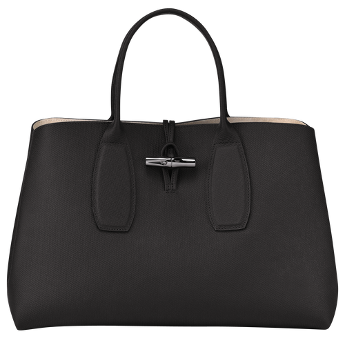Sac porté main L, Noir Vue 1 de Sac porté main L, Noir, hi-res