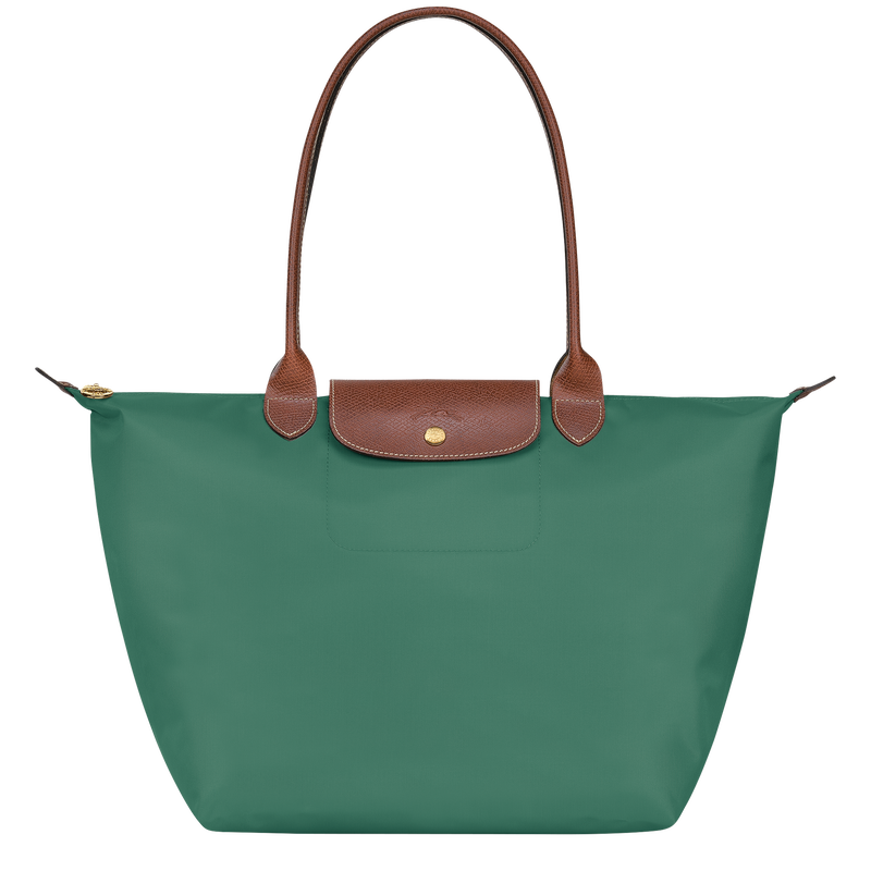 Le Pliage Original L Tote bag , Sage - Recycled canvas  - View 1 of 5